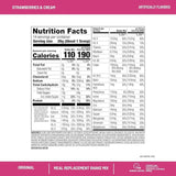 SlimFast Original Meal Replacement Powder – Strawberries & Cream