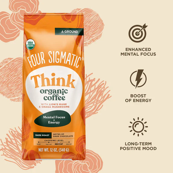 Four Sigmatic Achieve Organic Ground Coffee Bag