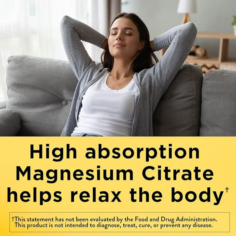 Nature Made High Absorption Magnesium Citrate Gummies – 200 mg
