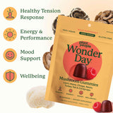 Plant People WonderDay Mushroom Gummies – Wild Raspberry