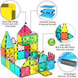 108-Piece Magnetic Building Blocks Set – 3D Educational Construction Toy for Kids
