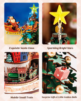 Christmas Melody Tree Music Box – 3D Wooden Puzzle with Light