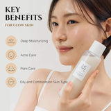 BoJ Glow Replenishing Rice Milk Toner Essence – Korean Skincare Hydrating Serum for Radiant Skin, Made in Korea