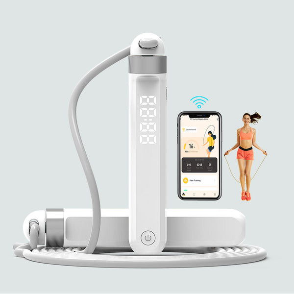 Wireless Smart Jump Rope with Calorie Counter – Cordless Digital Skip Rope