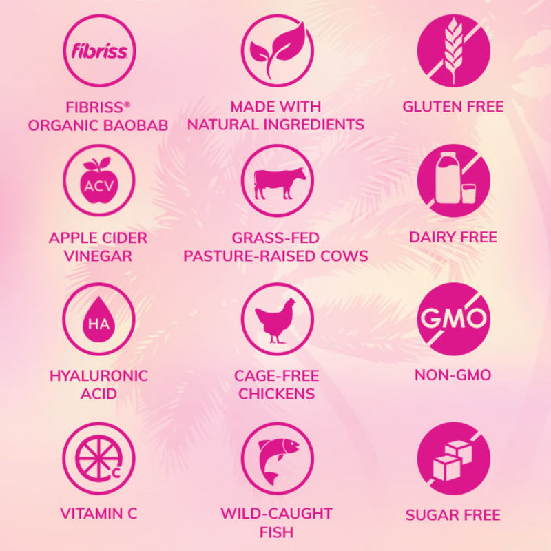SkinnyFit Super Youth – Tropical Punch Collagen Powder