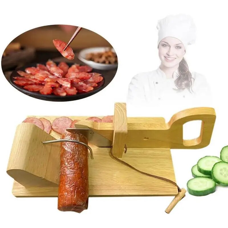 Chorizo Guillotine Slicer