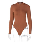 Snatched Zip-Up Bodysuit