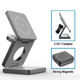 3-in-1 Foldable Magnetic Charging Station