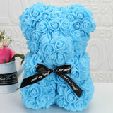 Perfect Gift: Galaxy Rose + Rose Bear