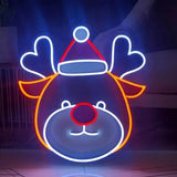Christmas Neon Light Sign – USB-Powered LED Wall Decor