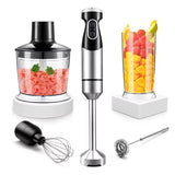 New Easy Portable 5-in-1 Electric Immersion Hand Blender Set – Powerful Stick Mixer for Home Kitchen Cooking, Smoothies, and Baby Food