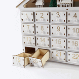 DIY LED Light-Up Wooden Advent Calendar – 24-Day Christmas Countdown Decoration