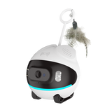 Wireless 360° Pet Camera – Full Room View with Power-Free Tracking, No Blind Spots, Indoor Plastic Pet Monitoring Camera for Living Room