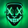 Wireless LED Purge Mask – Glowing Neon Horror Cosplay / Halloween Party Mask