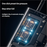 Mini Portable Wireless Electric Tire Inflator with LED Display
