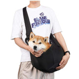 Pet Carrier Bag with Breathable Mesh and Shoulder Strap
