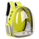 Transparent Capsule Pet Carrier Backpack – Foldable Travel Design