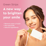 Green Fresh Teeth Whitening Strips For Daily Use