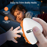 Rechargeable Smart Automatic Nail Trimmer – Safe, Painless Electric Clipper for Babies