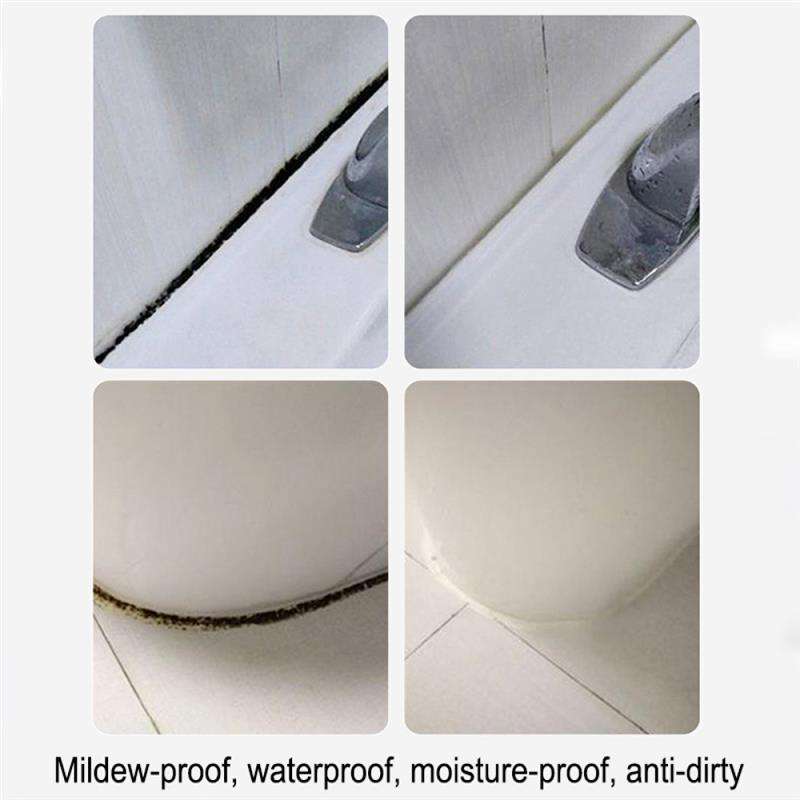 Waterproof Tile Grout Repair Pen – White Seam Restorer for Cleaning, Whitening, and Refreshing Bathroom and Kitchen Tiles