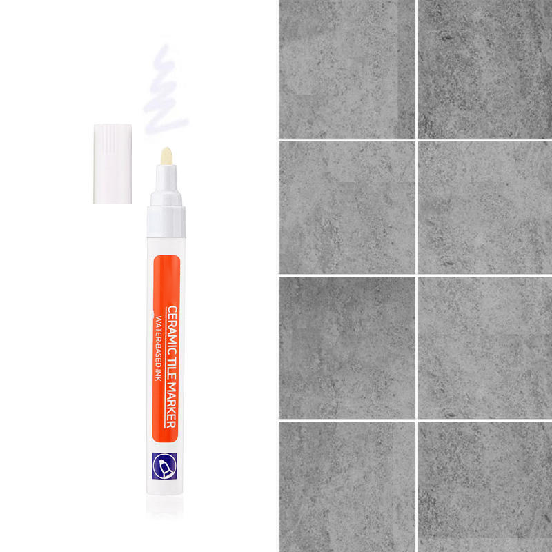 Waterproof Tile Grout Repair Pen – White Seam Restorer for Cleaning, Whitening, and Refreshing Bathroom and Kitchen Tiles