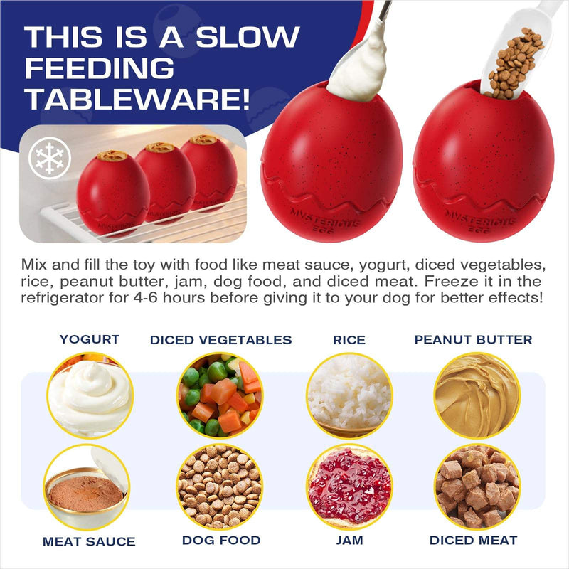 Eco-Friendly TPR Interactive Chew & Puzzle Ball – Bite-Resistant Anxiety Relief Toy for Dogs