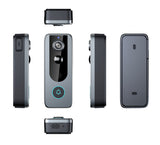 Smart Wi-Fi Video Doorbell Camera – PIR Motion Detection, IP65 Waterproof
