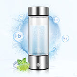 Electric Hydrogen Water Generator Bottle – Portable Ionized Water Maker