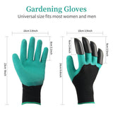 Waterproof Gardening Gloves with Claws – Durable Latex Grip for Digging & Planting