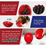 Eco-Friendly TPR Interactive Chew & Puzzle Ball – Bite-Resistant Anxiety Relief Toy for Dogs