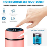 Intelligent 500 ml LED Display Temperature Stainless Steel Water Bottle – Smart Thermal Flask