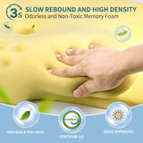 Ergonomic Memory Foam Cooling Pillow – Contour Support for Neck and Shoulders