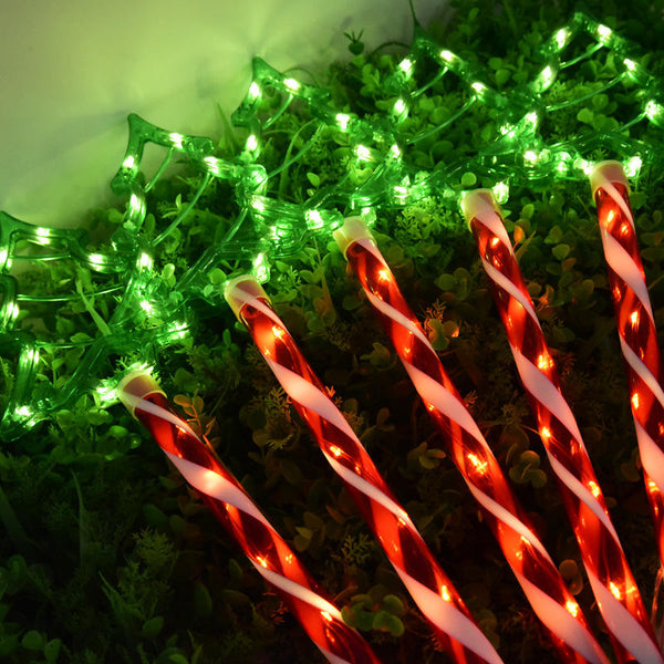 Waterproof Solar-Powered LED Christmas Tree Lights – Outdoor Garden Holiday Decoration