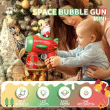 Christmas Automatic Bubble Gun – Handheld Bubble Machine for Kids