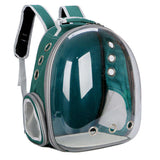 Transparent Capsule Pet Carrier Backpack – Foldable Travel Design