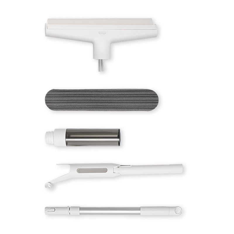 3-in-1 Window Wiper with Spray Bottle & Squeegee – Adjustable Handle for Glass, Mirrors & Car Windows