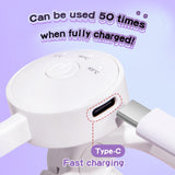 Electric Heated Eyelash Curler with Temperature Control