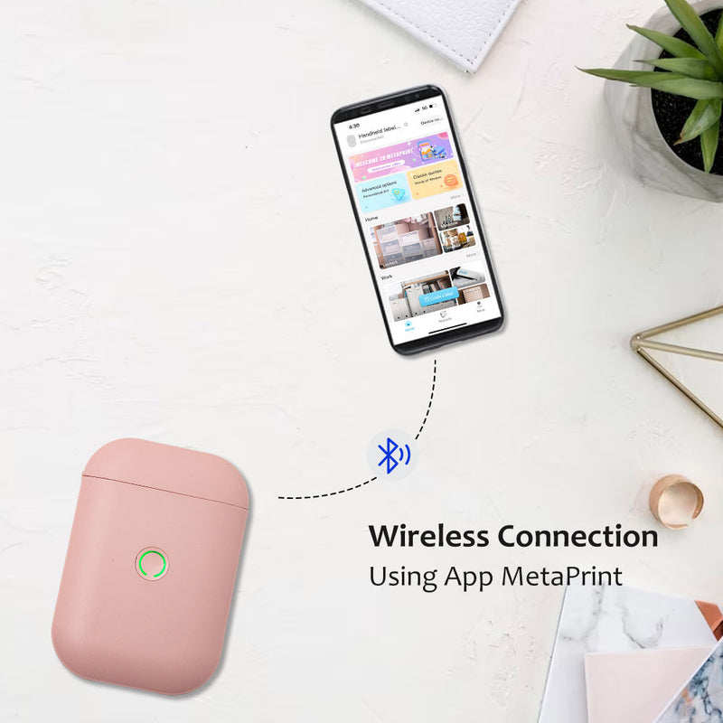 D11 Handheld Portable Bluetooth Label Printer – Mini Wireless Sticker Maker