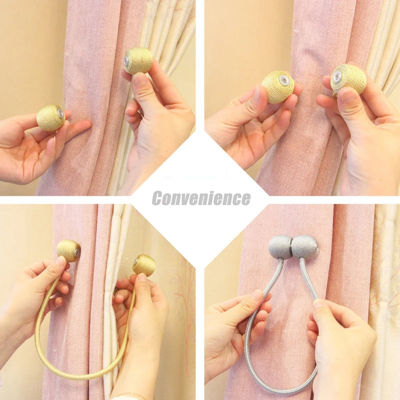 Magnetic Curtain ball