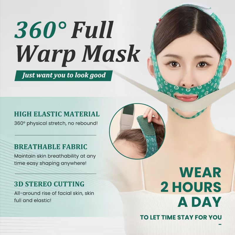 V Face Slimming Mask – Chin & Cheek Lift Up Bandage