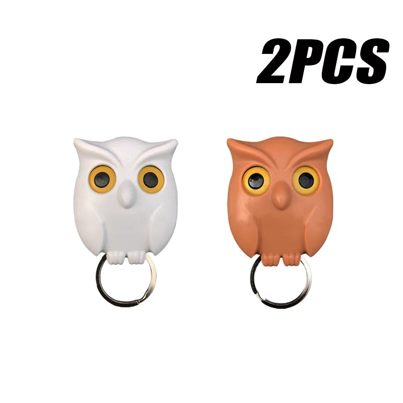 Magnetic Owl Keychain