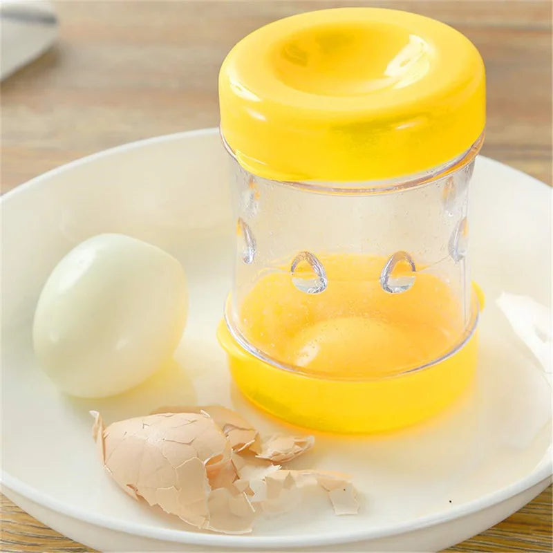 Hard boiled egg peeler