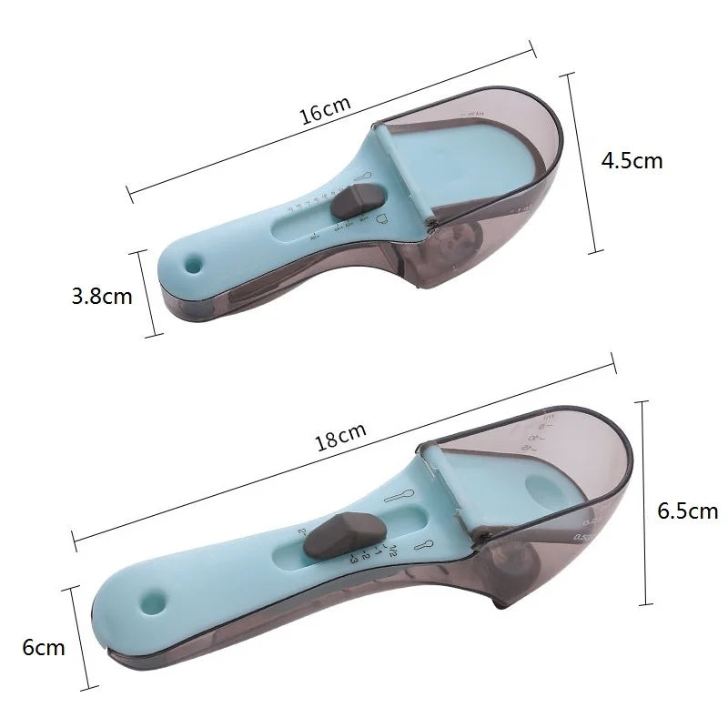 Adjustable Measuring Spoon With Scale