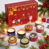 Christmas Scented Candle Gift Set – 6 Pack Holiday Aromatherapy