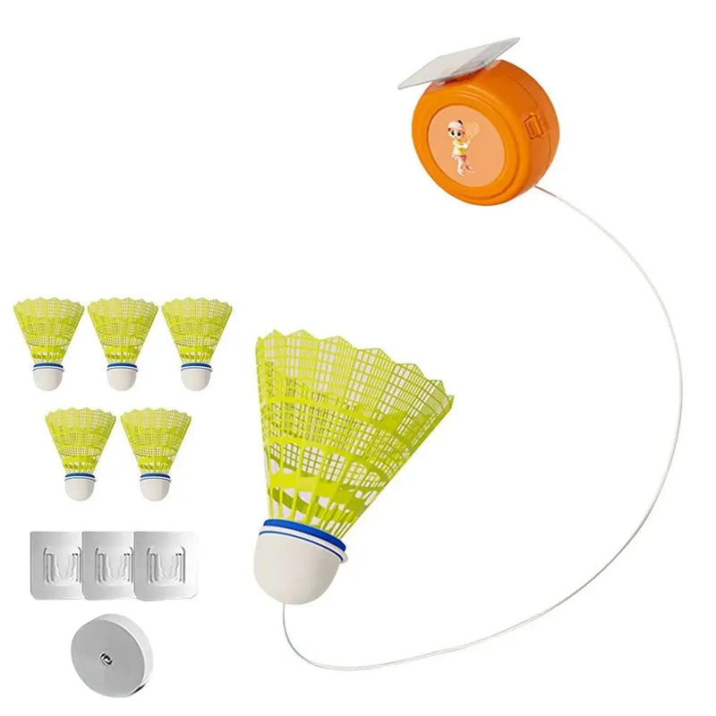 Badminton trainingsapparaat, badminton voor één speler, rebound-trainer, badminton trainingshulp, beginnersvriendelijke badminton behendigheidstrainer Badminton trainingsapparaat, badminton voor één speler, rebound-trainer, badminton trainingshulp, beginnersvriendelijke badminton behendigheidstrainer