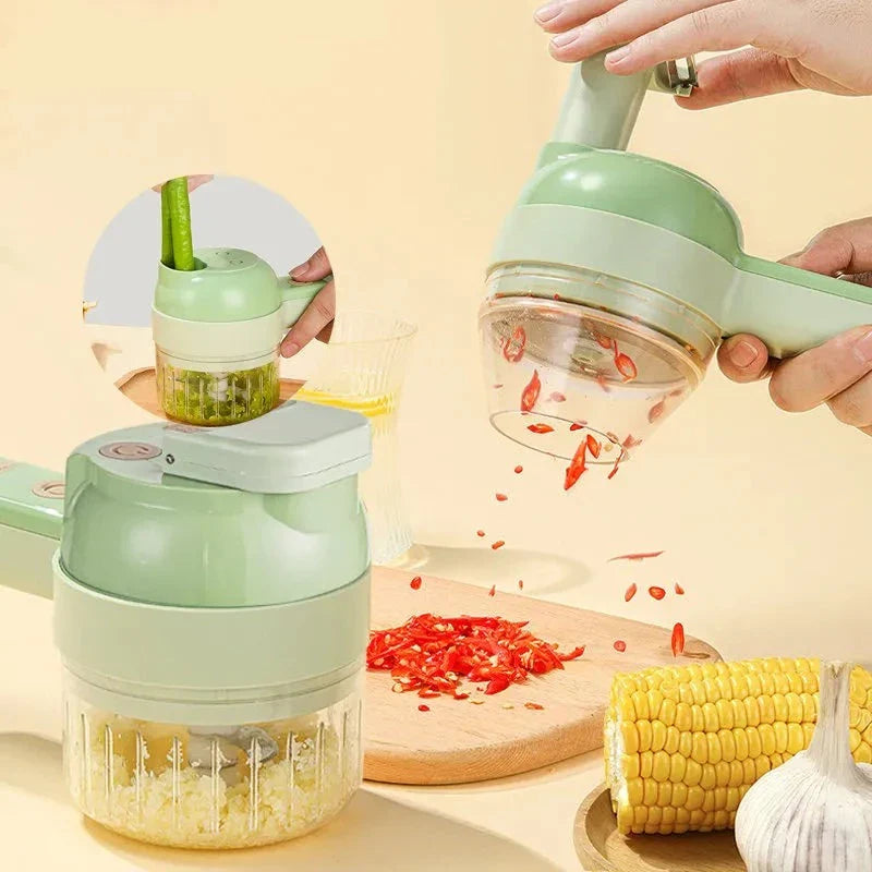 The Electric Vegetable Cutter Set