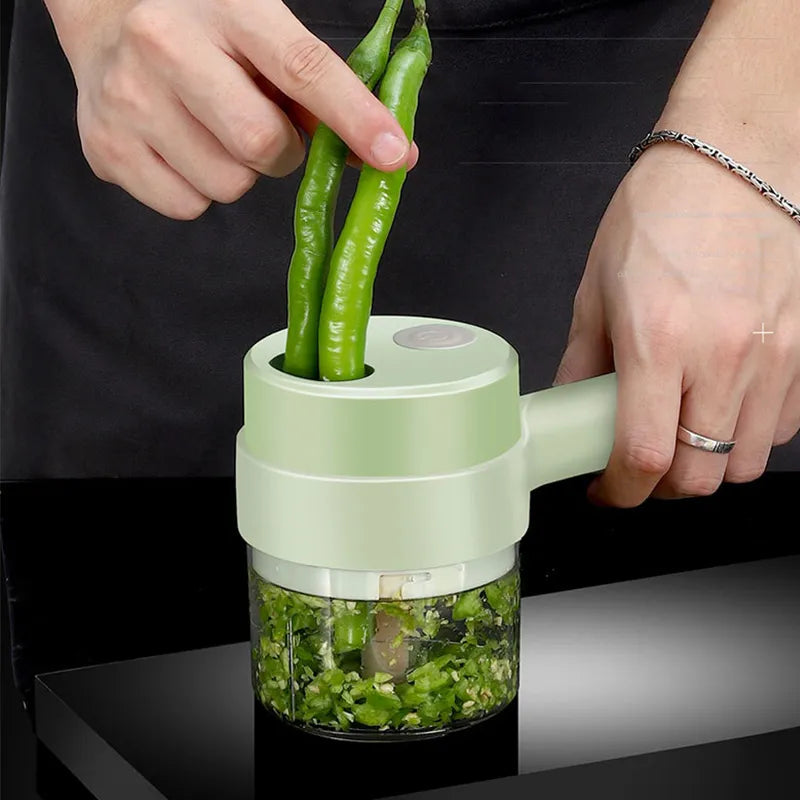 The Electric Vegetable Cutter Set