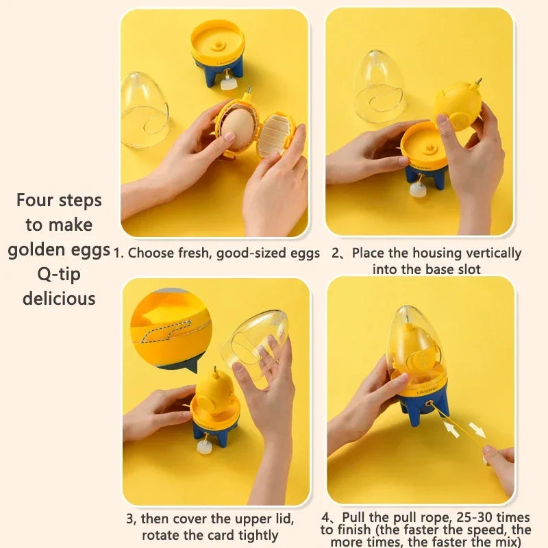 Egg Spinner for Boiled Golden Eggs