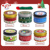 Christmas Scented Candle Gift Set – 6 Pack Holiday Aromatherapy