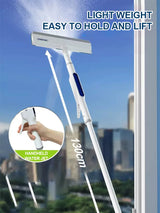 Window Squeegee with Spray